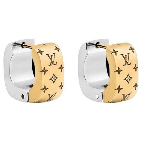 louis vuitton nanogram earrings|louis vuitton small earrings.